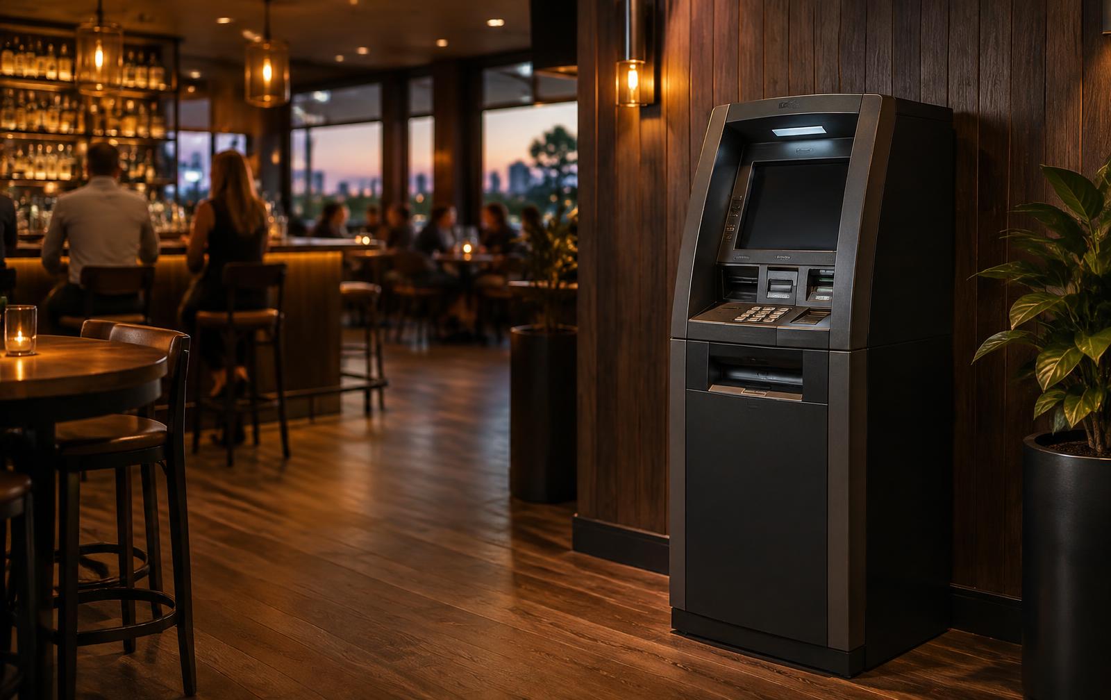 Lobby ATM machine installed in an Australian pub